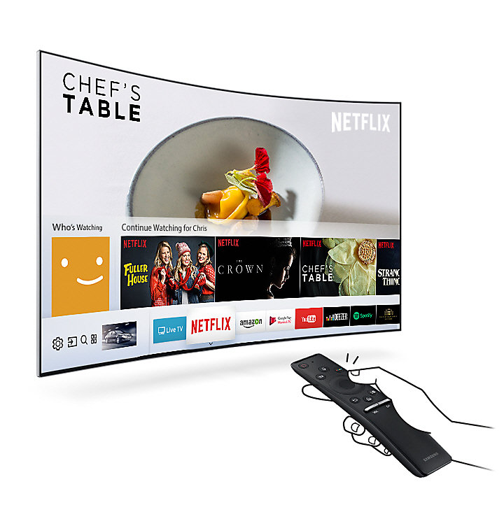 تلویزیون منحنی و هوشمند Full HD سامسونگ مدل K6965